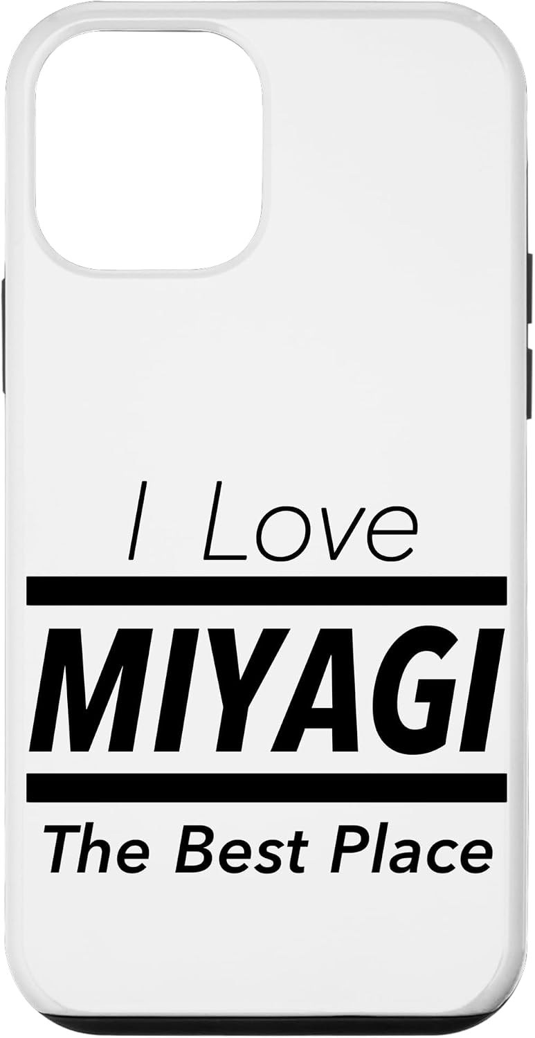 アイラブ・MIYAGI 宮城（I Love）JIMO-T【47都道府県】ジモティ プレゼント お土産 かっこいい 面白い スマホケース iPhone 16 用