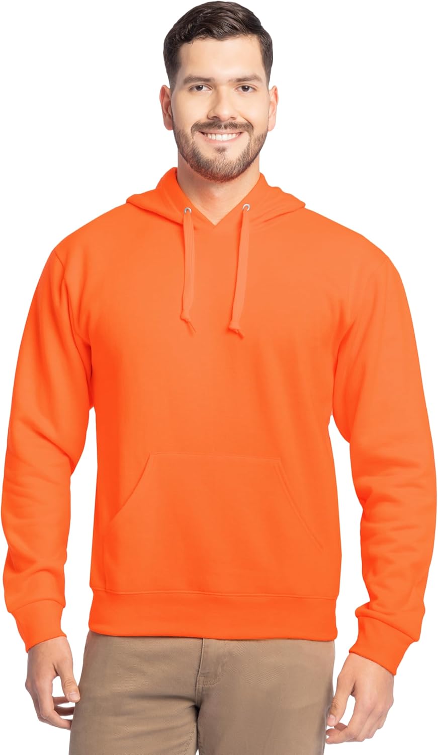 Fruit of the Loom Men's Eversoft Fleece Pullover Hooded Sweatshirt, Moisture Wicking & Breathable