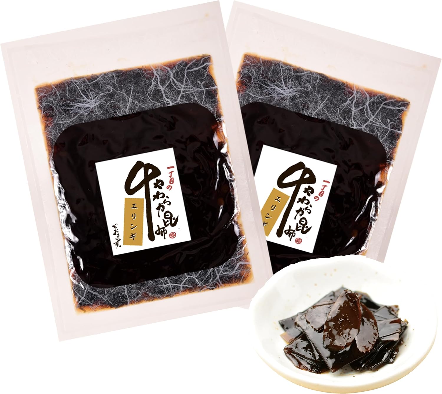 【Tenma Osaka Kombu】【Soft Kombu Simmered 4-Pack Set (Eringi Kombu 90g, Stem Wasabi Kombu 90g, Sansho Kombu 100g, Ginger Kombu 90g)】Rice Companion, Souvenir, Domestic, No Synthetic Preservatives, No