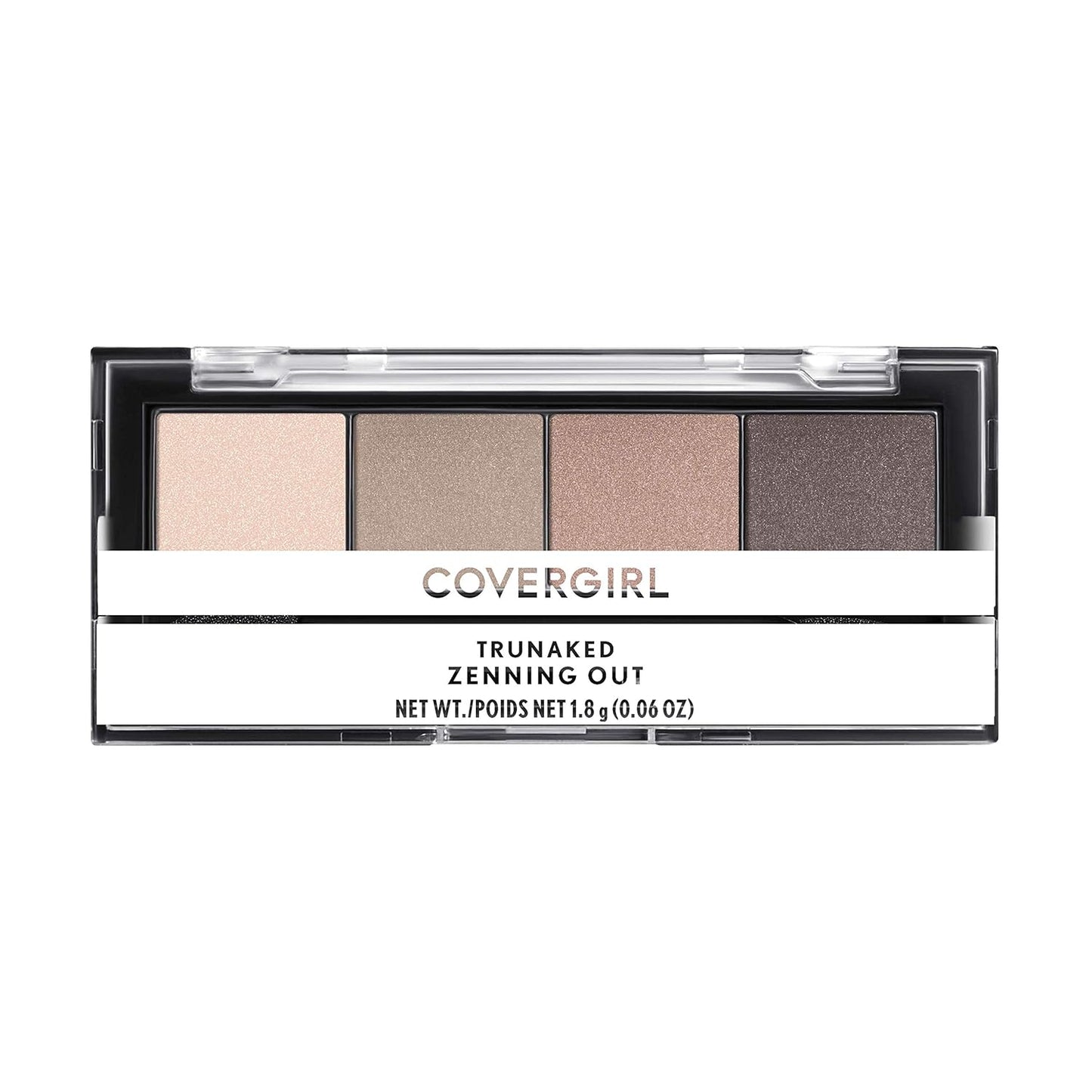COVERGIRL Paleta de sombras de ojos Trunaked Quad - Night Mayhem, Midsummer Night Mayhem, 0.06 onzas