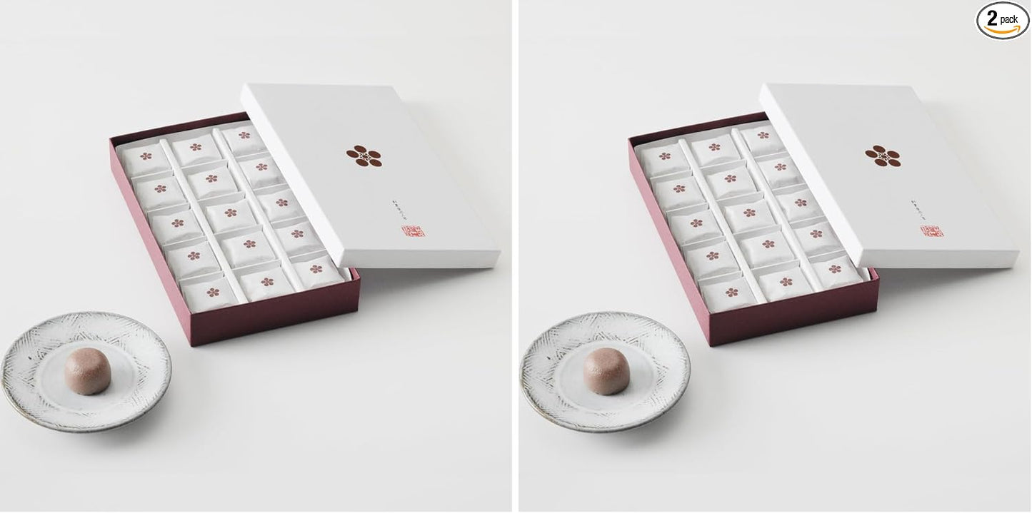 Yamadaya Manju 15 Pieces (Without Carrying Bag) | 和菓子,ギフト,詰め合わせ,個包装,高級,お菓子,お取り寄せ,お茶菓子,手土産,愛媛,贈答品,スイーツ,あんこ,プレゼント,お礼,お返し,お供え,お中元,敬老の日,お彼岸