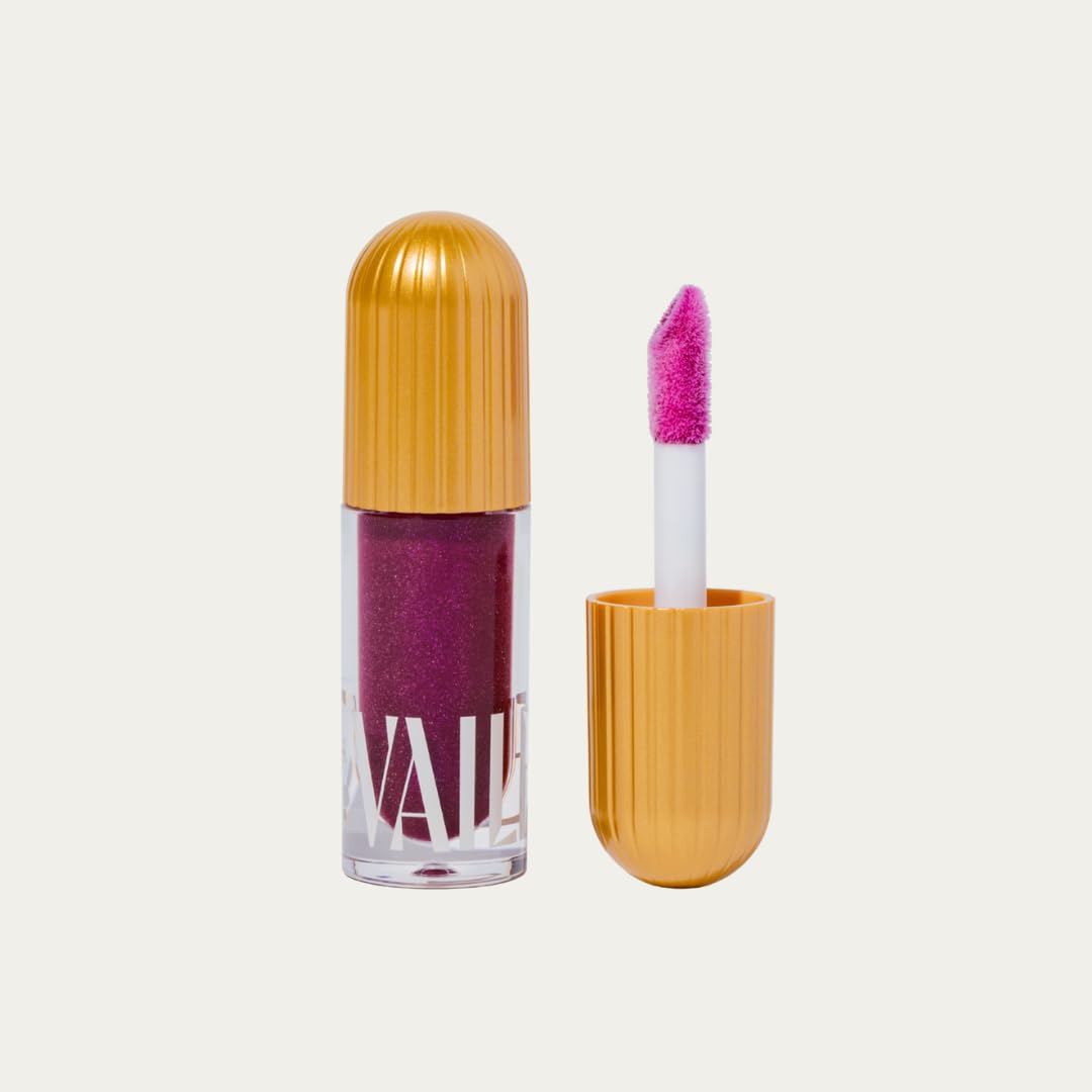 Brillo de labios brillante (Oro)
