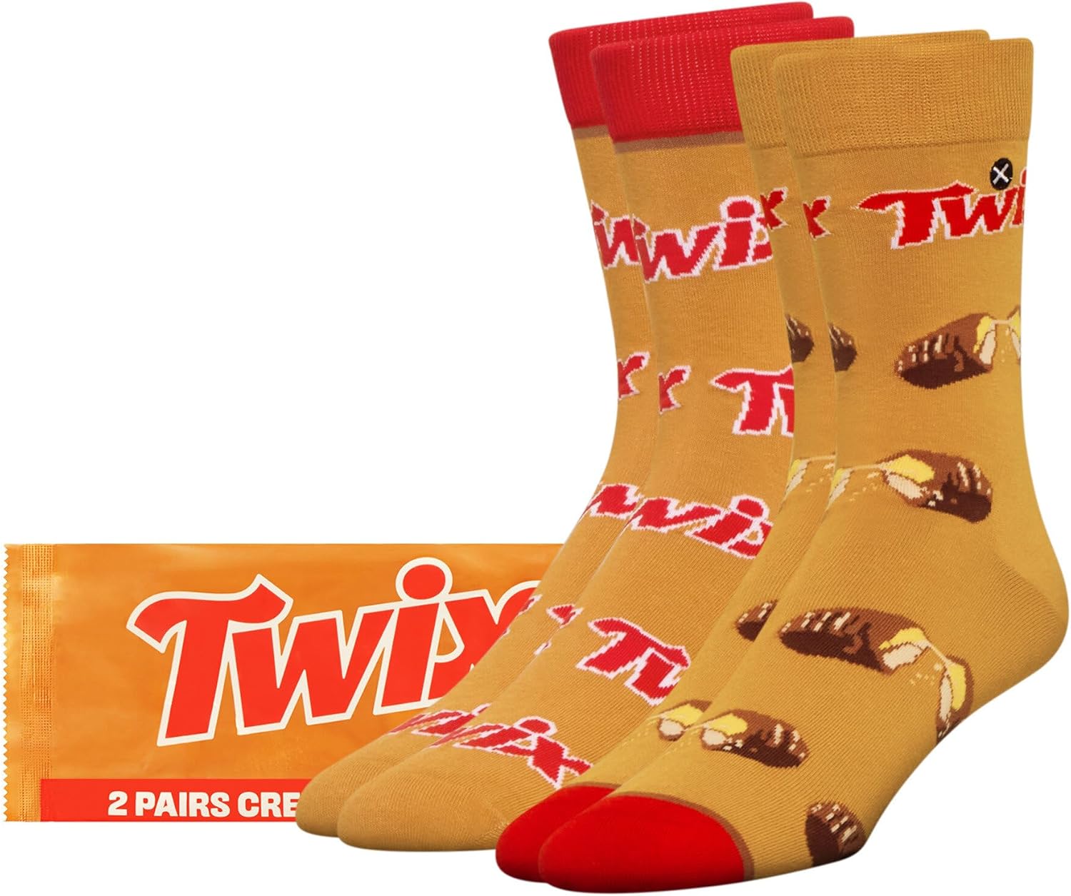 Odd Sox ODDMART Candy & Sweet Snack - 2 pares de novedad – Parche agrio de Oreo Reese's Skittles Starburst y más – Regalo