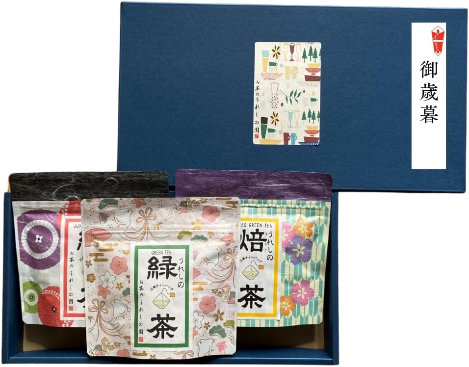 Ureshinocha Drinking Comparison Fukubukuro Ureshinochaen Tea Bags 2.5g×7×3 Varieties Drinking Comparison Set Gift Random Package Green Tea Hojicha Japanese Black Tea Saga Domesticly Produced Hot Water