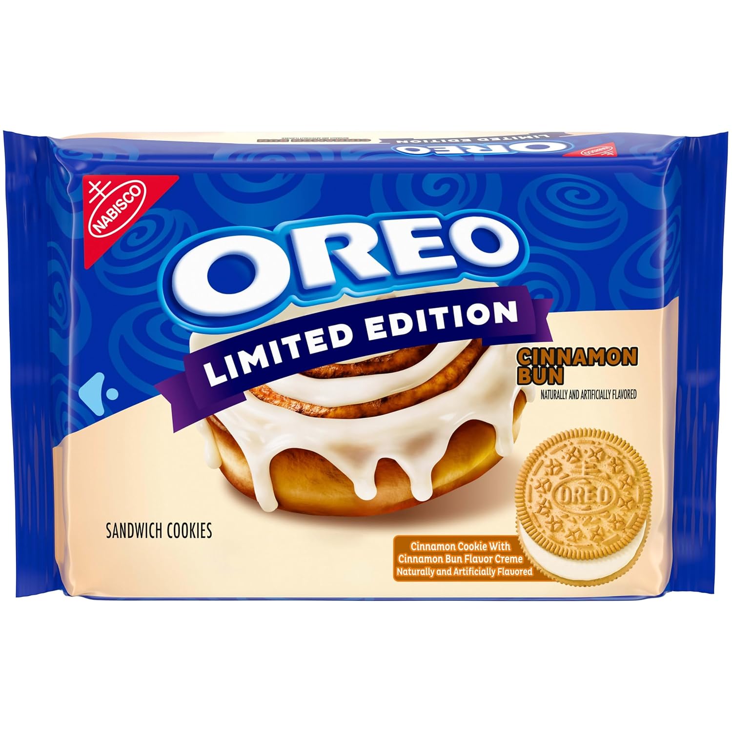 OREO REESE'S Peanut Buttery Creme Chocolate Sandwich Cookies, 12.35 oz (Pack of 2)