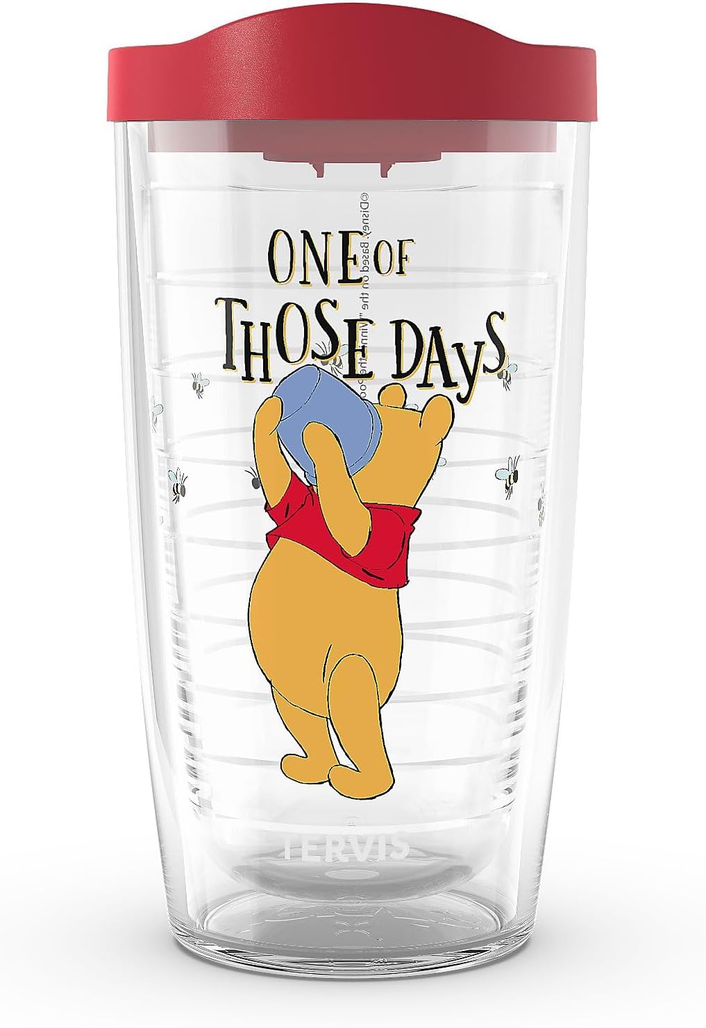 Tervis Disney - Vaso aislado de doble pared con aislamiento de Winnie The Pooh Forest Sketch hecho en Estados Unidos, mantiene las bebidas frías y calientes, 24 onzas, clásico