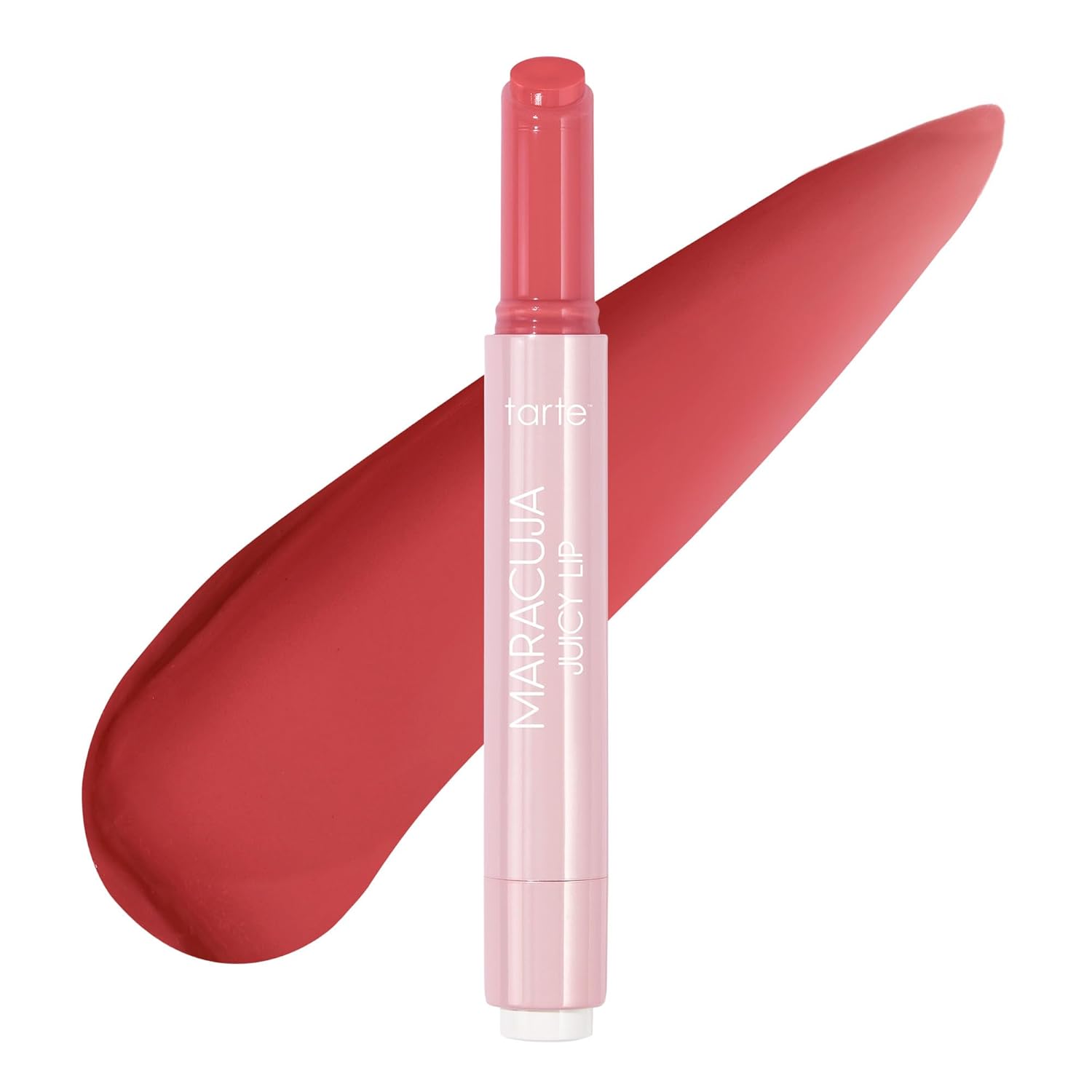 tarte maracuja jugoso bálsamo labial brillante – Mantequilla labial nutritiva viral con color y alta hidratación brillante, cuidado de la piel infundido con vitamina E, vegano y libre de crueldad