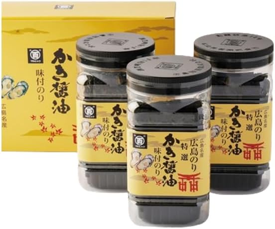 Hiroshima Seaweed Special Selected Scented Soy Sauce Flavor (Packaged) Seaweed Gift, Souvenir Insert, Thank You Return, Gift (Special - 10H)