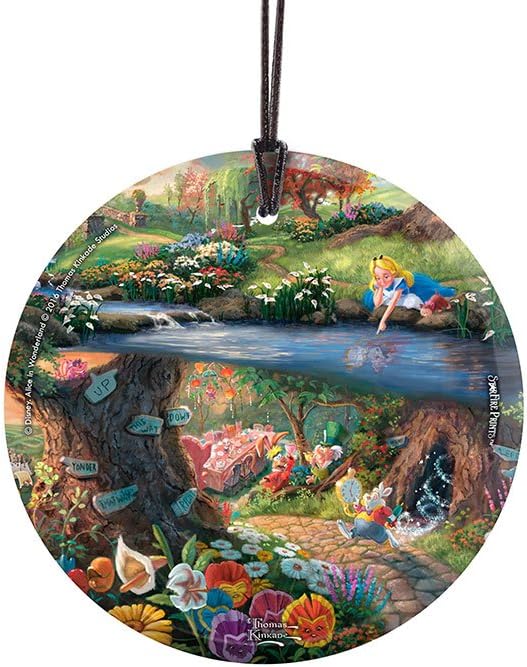 Disney - 101 Dálmatas – 3.5 pulgadas Starfire Prints colgante accesorio de impresión de vidrio – Ideal para regalar y coleccionar | Hanging glass print | Bedroom or office display | Disney fan gift