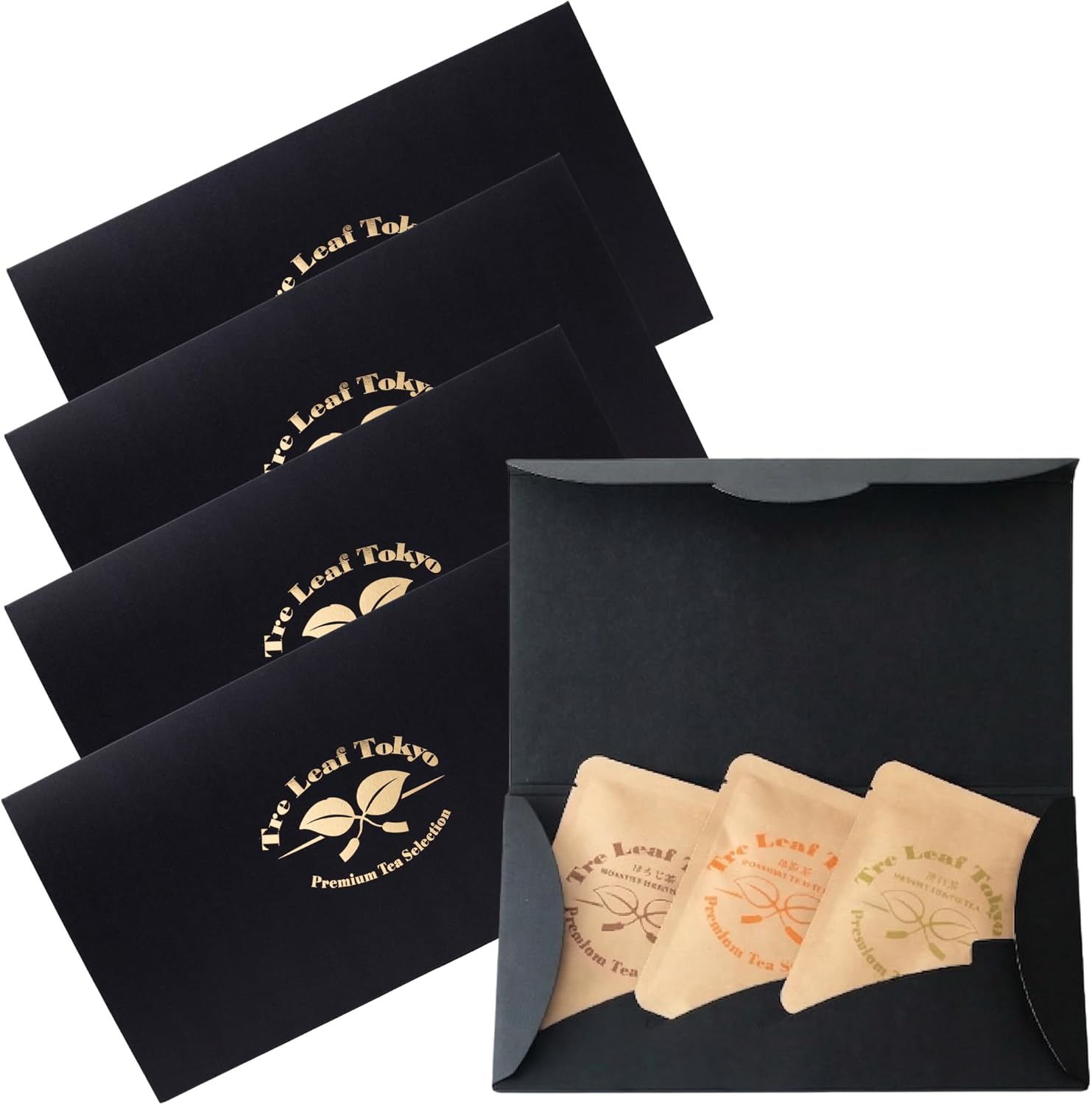 Tre Leaf Tokyo Soyama Tea, Japanese Tea, Broom Tea Individually Wrapped Soyilon Tea Bag Gift Set (Set of 1)