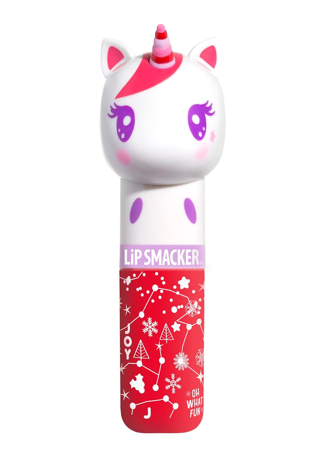 Lip Smacker Lippy Pals Unicorn, Bálsamo labial con sabor hidratante y suavizante de brillo suave, sabores deliciosos hidratantes y protectores, libre de crueldad y vegano - Magia de unicornio