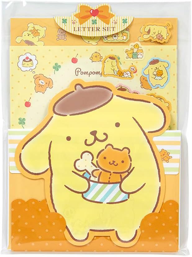 Sanrio 493945 Character Letter Set, Sanrio Characters Packaging: Approx. Width 6.3 x Depth 0.3 x Height 8.7 inches (16 x 0.8 x 22 cm)