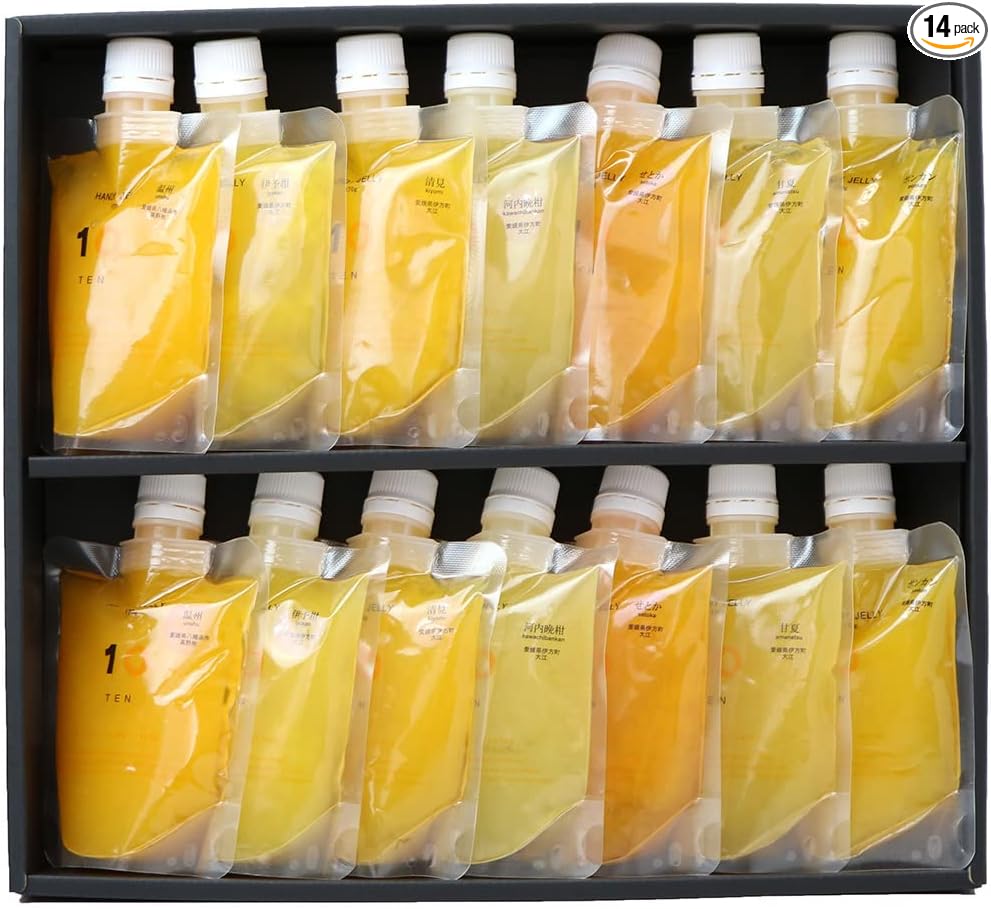 TP561GI 10FACTORY Gift Ehime Mandarin Juice, Ehime Mikan, 100% Juice, 10 Bottles (6.8 fl oz (200 ml), Set of 10 Types, Boxed, Wrapped, Compatible with Iron Paper, Tote Bag Included, High Quality, No Additives, Made in Japan, For Home Celebrations
