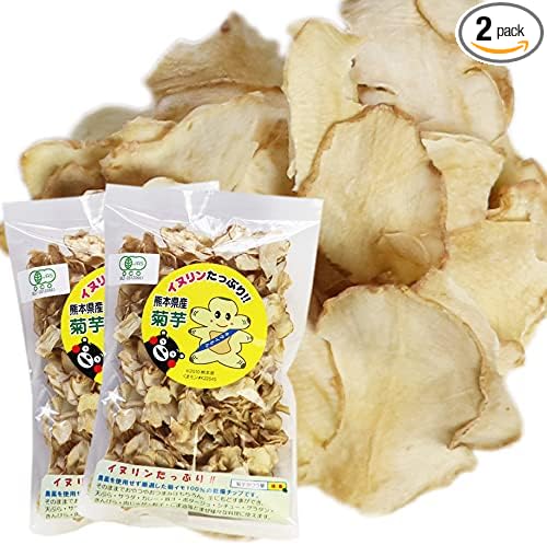 Kikuimo Chips, 2.5 oz (70 g), Made in Kumamoto Prefecture, Organic JAS Standards, Additive-free, Inulin, Dietary Fiber, Kikyota Tea