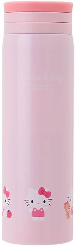 Sanrio 389374 Hello Kitty Stainless Steel Mug Bottle, Capacity: 15.6 fl oz (460 ml)
