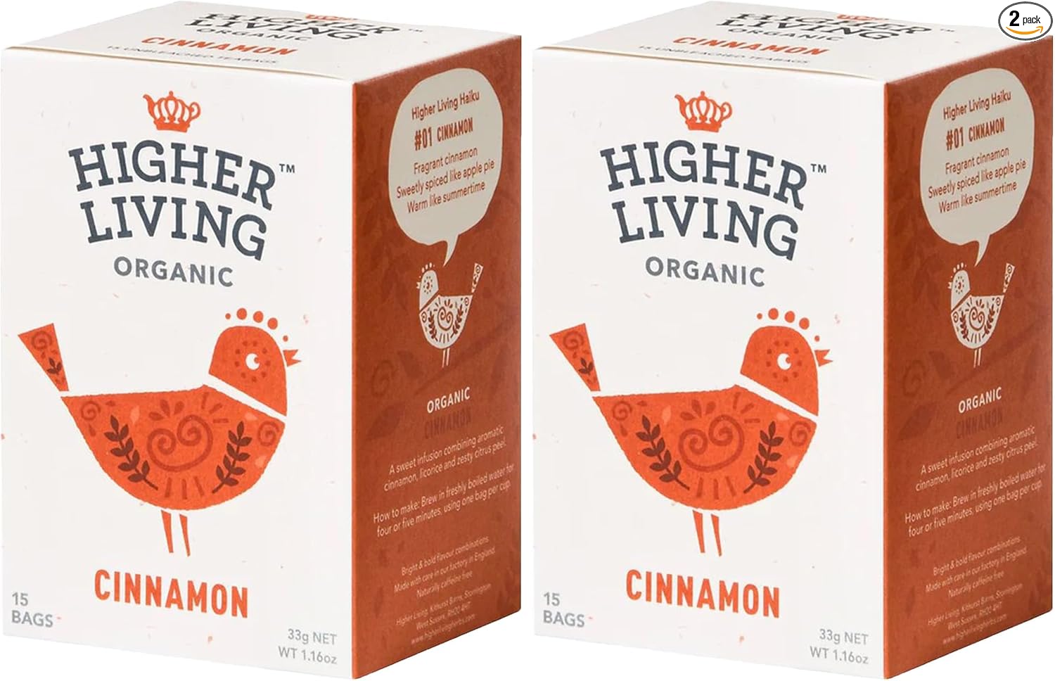 Higher Living Organic Sweet Dreams Organic Herbal Tea, 15TB (Organic)