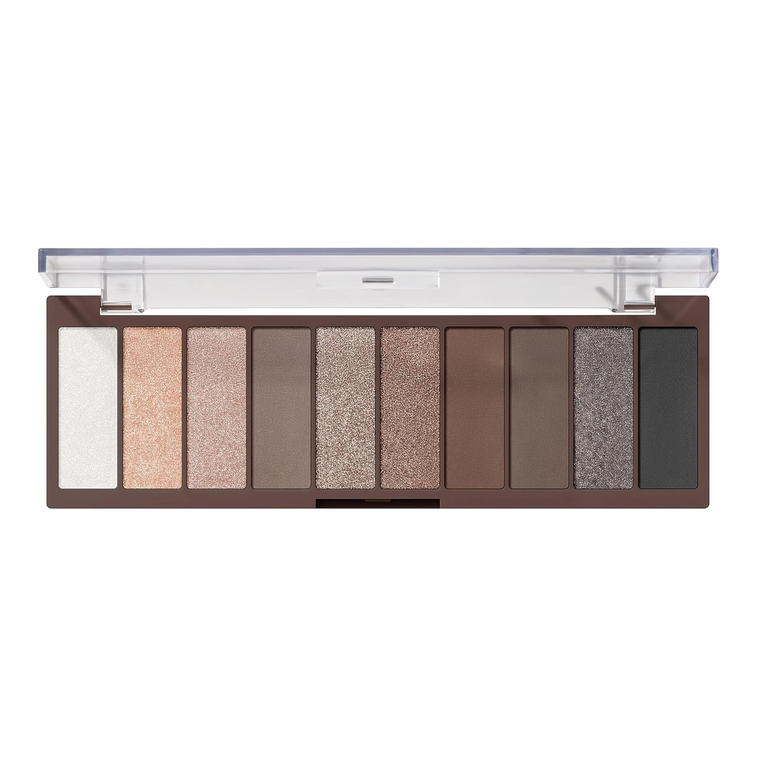 e.l.f. Perfect 10 Eyeshadow Palette, Ten Ultra-pigmented Shimmer & Matte Shades, Vegan & Cruelty-free, Nude Rose Gold (Packaging May Vary)