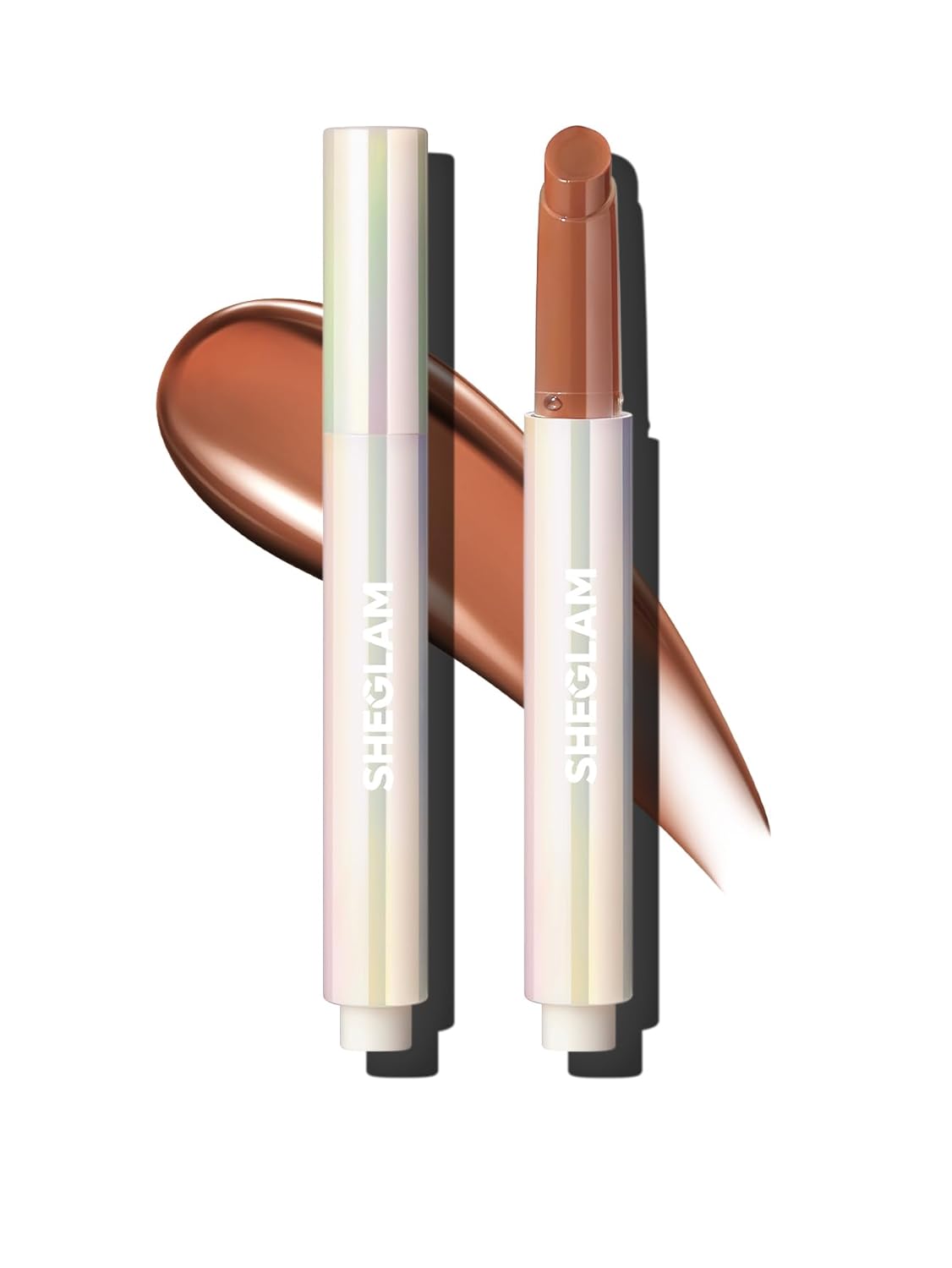 SHEGLAM PoutPerfect Moisturizing Solid Lip Gloss Non Sticky Lipstick with Coconut Oil Pink Flamingo