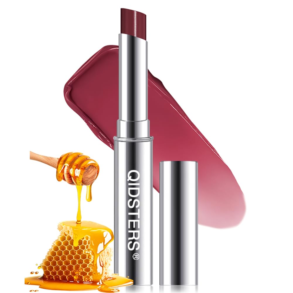 Honey Lipstick - Bálsamo labial tintado, mancha labial hidratante transparente para todos los tonos de piel (A-2Pcs-07 Mauve+09 Cherry, 2 unidades (paquete de 1))