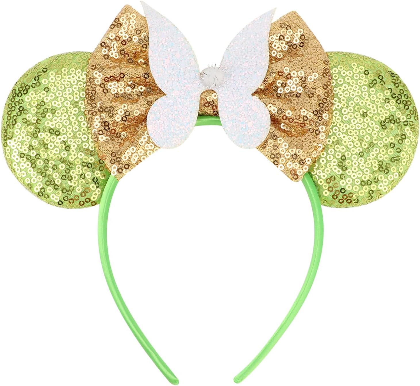 DRESHOW Mouse Ears Bow Sequins Party Decoration Cosplay Costume for Girls and Women