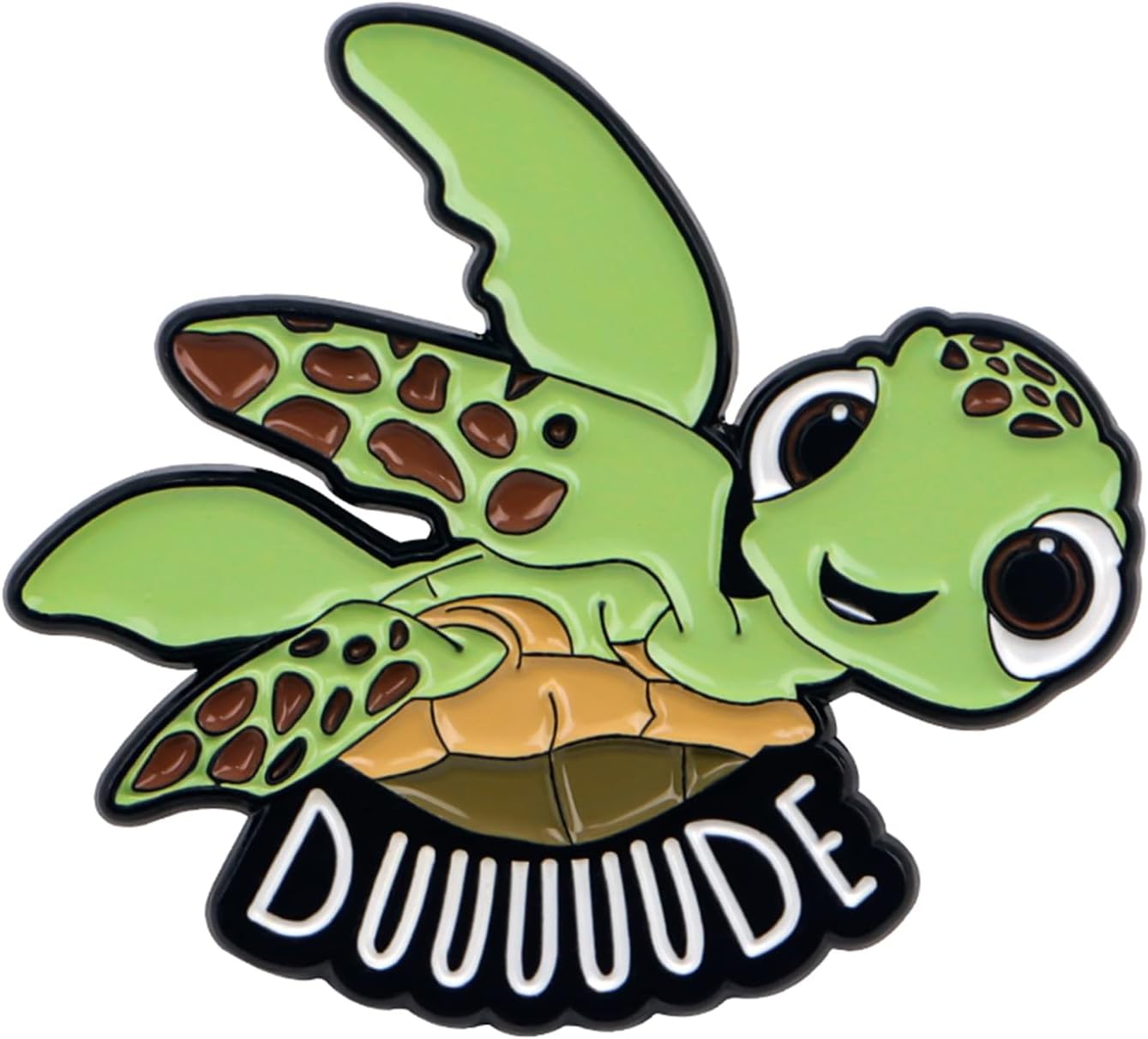 Broche Gracioso de Gato Estoy Bien de Esmalte – Lindo Broche de Solapas de Dibujos Animados para Mochila, Sombrero, Chaqueta, Bolso – Insignia Única de Novedad para Adultos, Adolescentes y Niños
