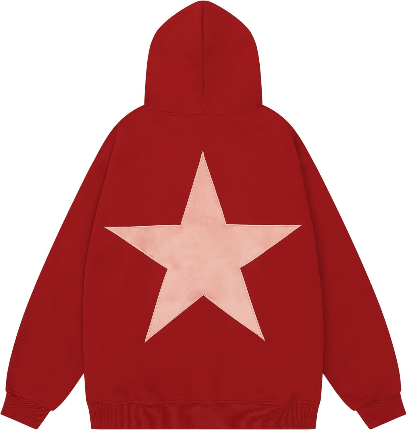 Aelfric Eden Sudaderas con capucha de estrellas Y2k de gran tamaño con estampado gráfico estilo 90s con cuello redondo de manga larga sudaderas con capucha estilo Pullover