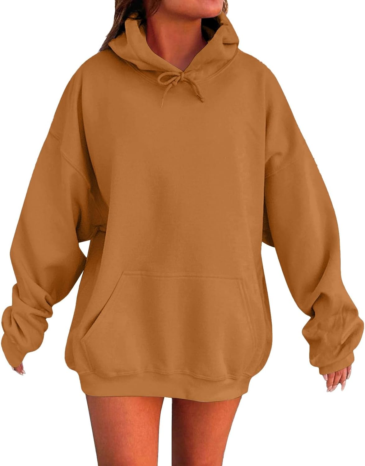 Sudaderas con capucha de gran tamaño para mujer, chaquetas de invierno 2026, ropa Y2K, lindas sudaderas con cuello redondo, sudaderas de moda
