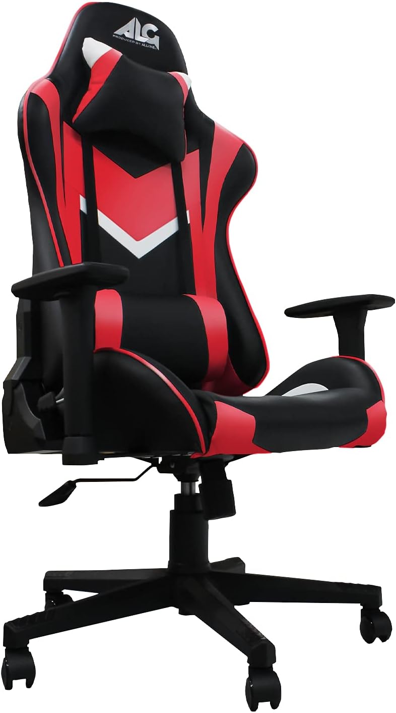 Allone Gaming Chair Sanrio Characters Kuromi 26.4×26.4×48.8 inches, Purple, e-sports, Infinite Reclining Function, Adjustable Height, Removable Headband, Lumbar Support, and Headrest, Cute, ALG-GMCKU