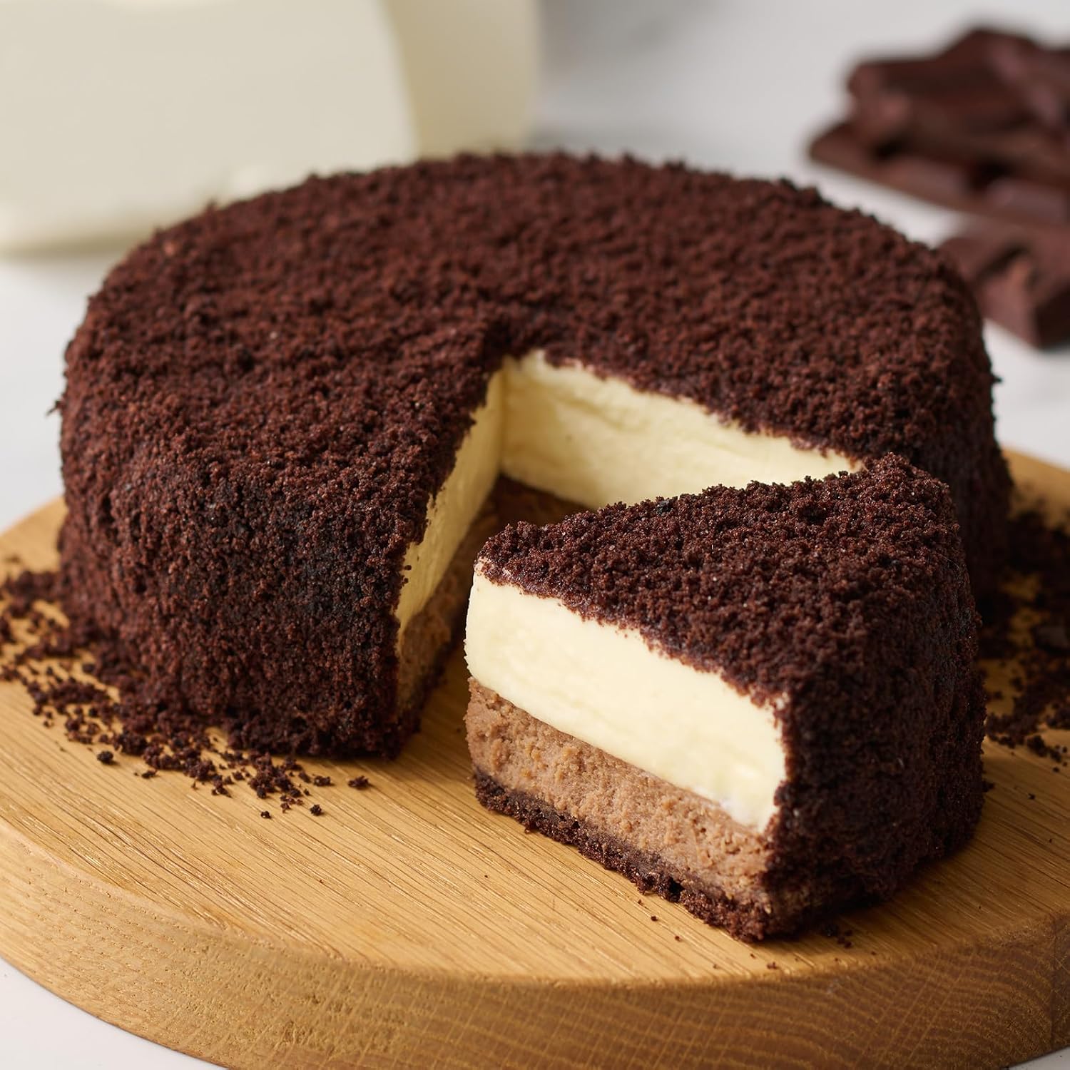 LeTAO Double Fromage Cheesecake, Single Item, Ships From Amazon, White Day, Dessert, Sweets, Gift, Present, Western Confectionery | Gift for Christmas, Birthday, Anniversary, Order, Sweets, Popular, Frozen Cake, Sweets, Hokkaido, Present, Sweets