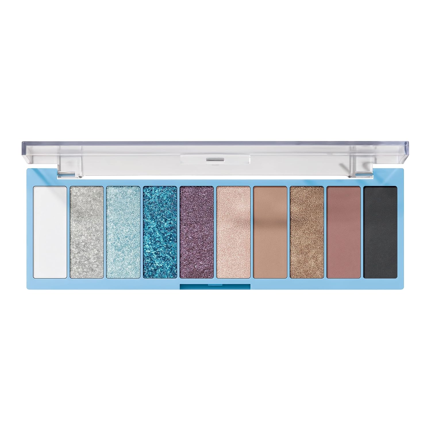 e.l.f. Perfect 10 Eyeshadow Palette, Ten Ultra-pigmented Shimmer & Matte Shades, Vegan & Cruelty-free, Nude Rose Gold (Packaging May Vary)