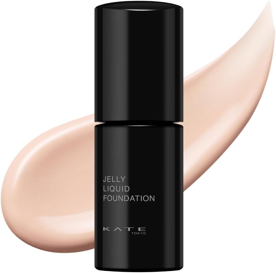 KATE Jewelry Liquid Foundation 02, Intermediate SPF30/PA++, Anti-Shine Cover for One Day, Lasting Beauty Liquid Foundation, Glossy Proof, Non-Comedogenic Tested