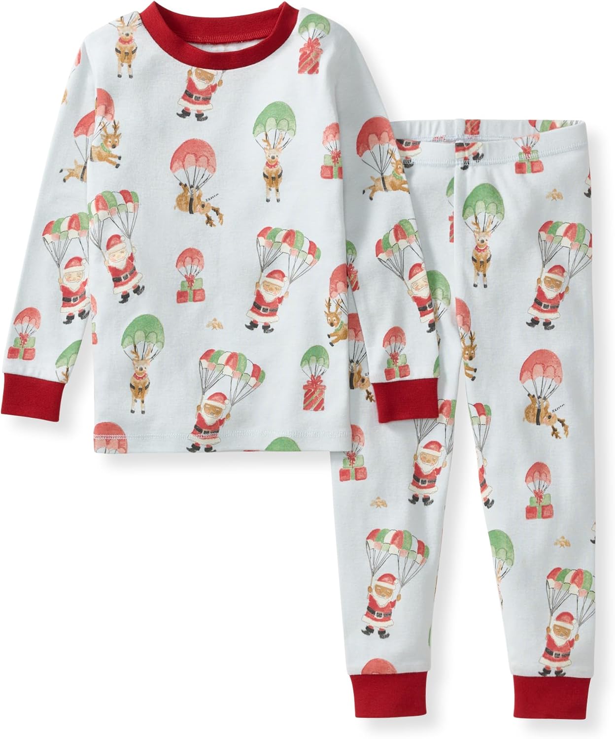 Burt's Bees Baby Pijama de algodón orgánico para niñas, conjunto de pijama para niños pequeños, 2 piezas