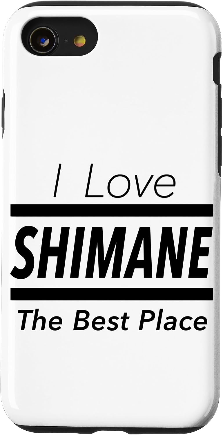 iPhone 15 Pro Max I Love Shimane (I Love) JIMO-T [47 Prefectures] Jimoti Local Love Goods Travel Souvenir Funny Smartphone Case