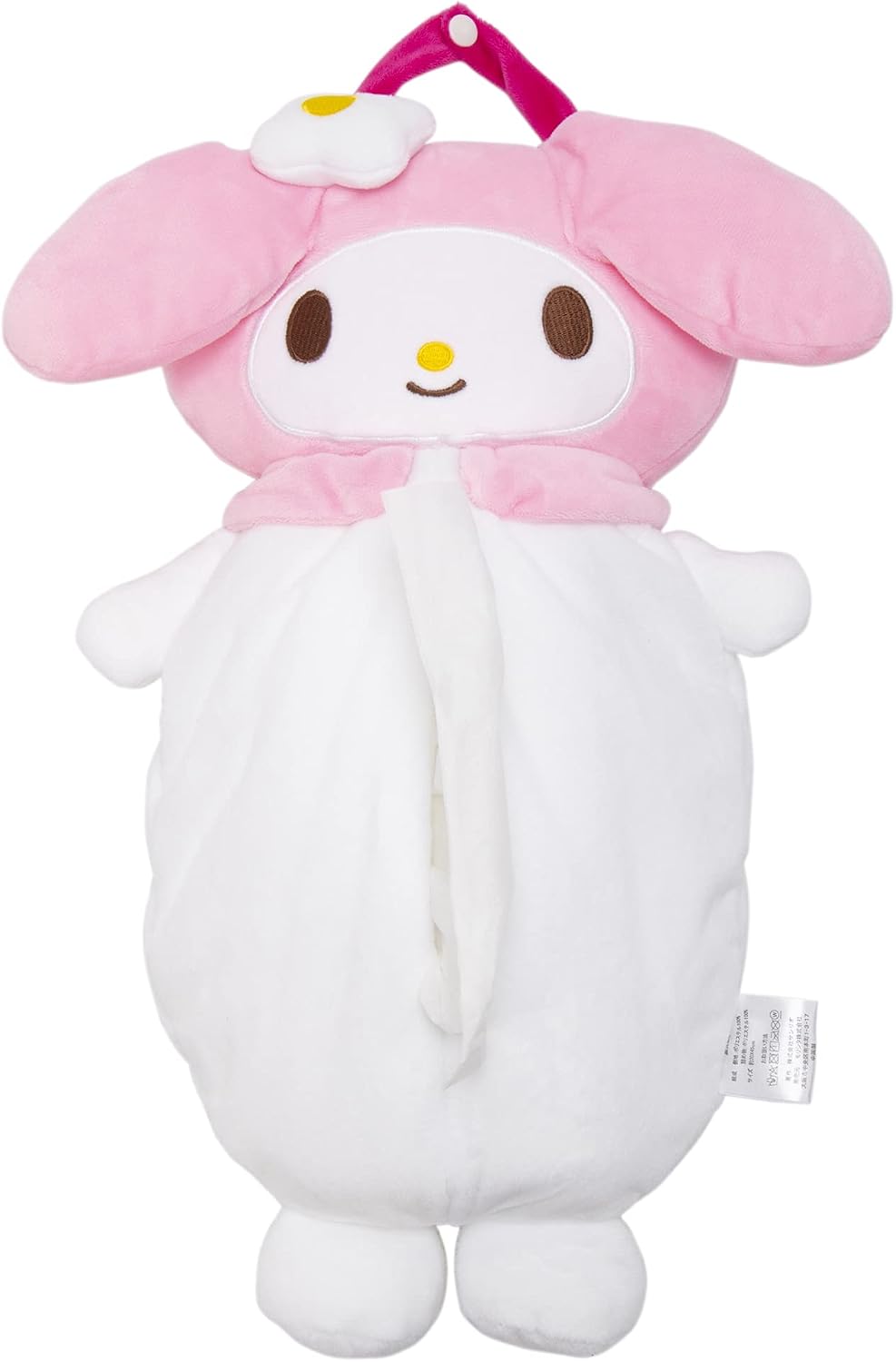 Moripilo Morista 427473 Tissue Case, Stylish, Tabletop with Mirror, Half Tissue Storage (Sanrio, Chromi, Pink), 5.5 x 5.5 x 7.1 inches (14 x 14 x 18 cm)