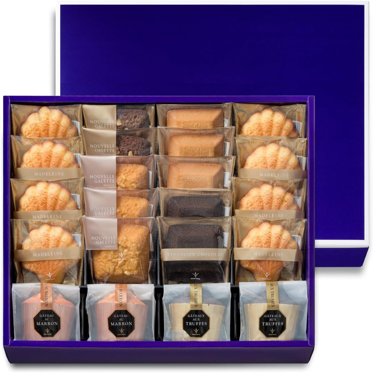 BOULMICH Gift Set (16 Pieces) (Includes Carrying Bag), Homecoming, Souvenir, Gift, Sweets, Assorted, Candy Folding, Housewarming