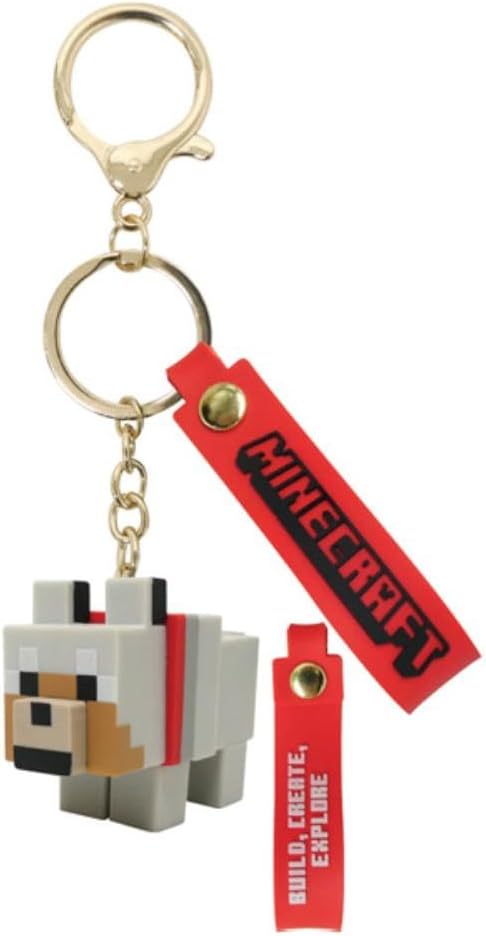 K Company Minecraft Mascot Keychain Alex MCT-MA-AL