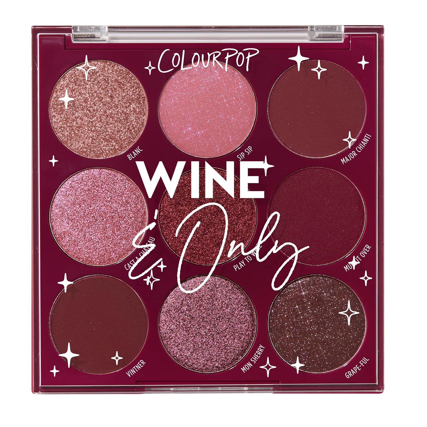 ColourPop Nude Mood Eyeshadow Palette - Brown & Copper Palette with Metallic and Matte Finishes - High-Pigment Eye Makeup with a Long-Wearing Formula (0.3 oz)