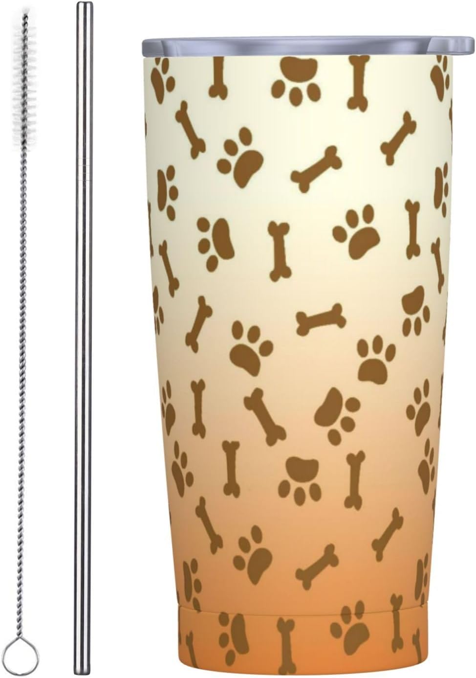 Space - Vaso de 20 onzas con tapa y popote para mujeres y hombres, taza aislada de planetas del sistema solar, diseño de estrellas, vaso de acero inoxidable dibujado a mano, vaso de acero