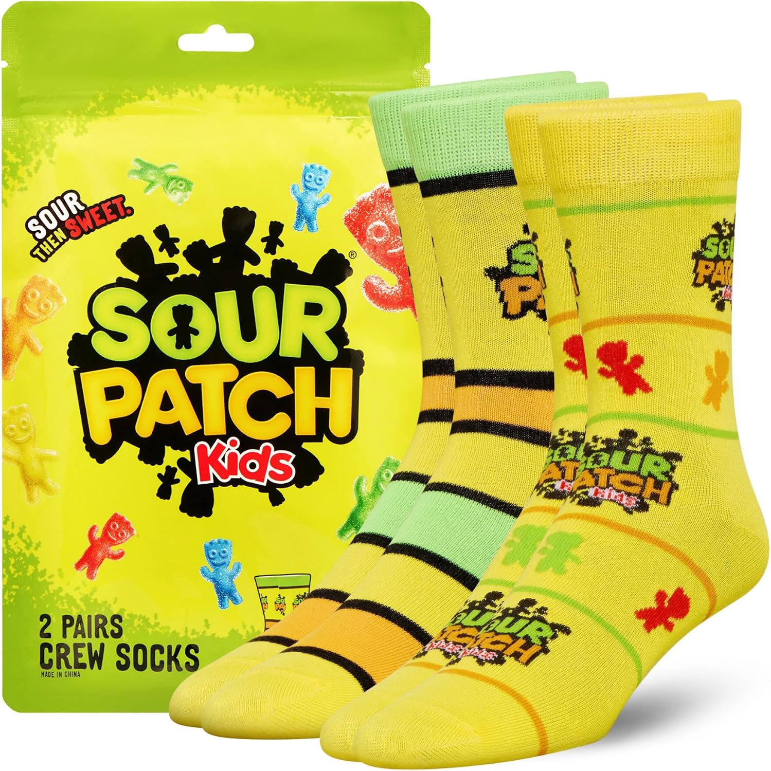 Odd Sox ODDMART Candy & Sweet Snack - 2 pares de novedad – Parche agrio de Oreo Reese's Skittles Starburst y más – Regalo