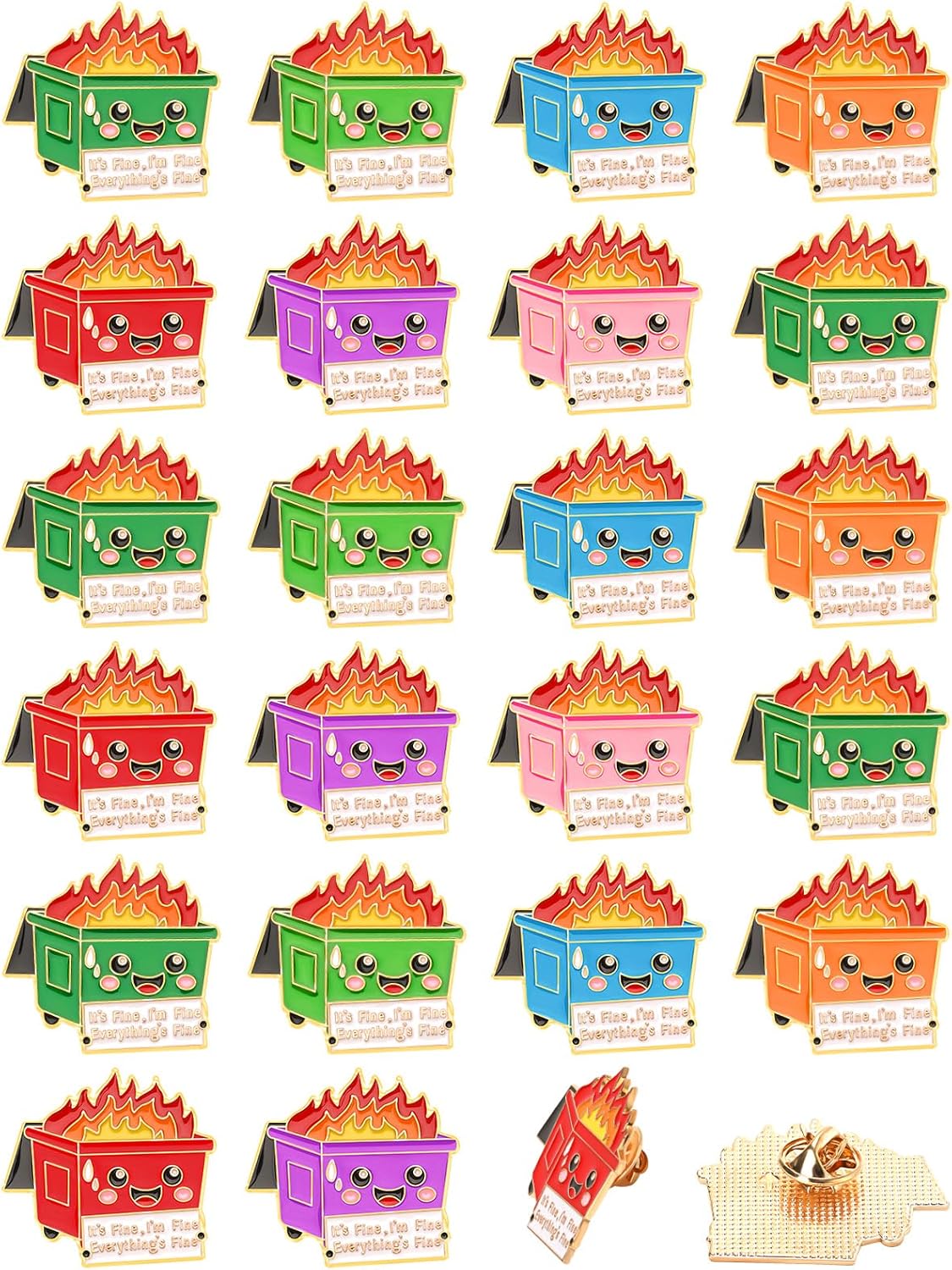 JUNEBRUSHS 28 pines esmaltados de animales, bonitos broches de animales del bosque, elefante, panda, tigre, jirafa, para decoración de fiestas, intercambio, regalo, mochilas, ropa, bolsas, sombreros y accesorios