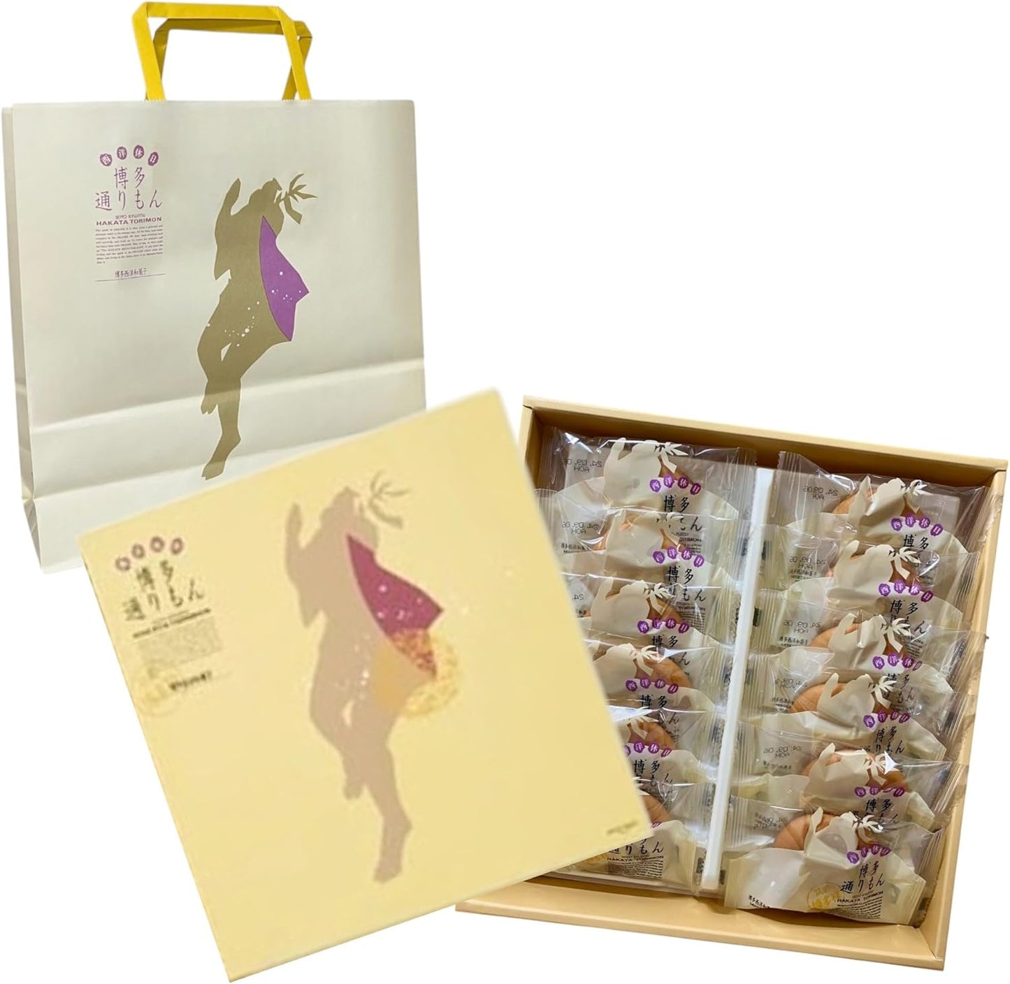 Meigizudo Hakata Dorimon, Pack of 12 (1 Box), Includes Special Souvenir Bag, Fukuoka Souvenir, Monde Selection, Gold Award Winner, Fukuoka, Souvenir, Order-Order, Gift, Present, Candy, New Year, New Year, New Year, Homecoming Souvenir, Celebration