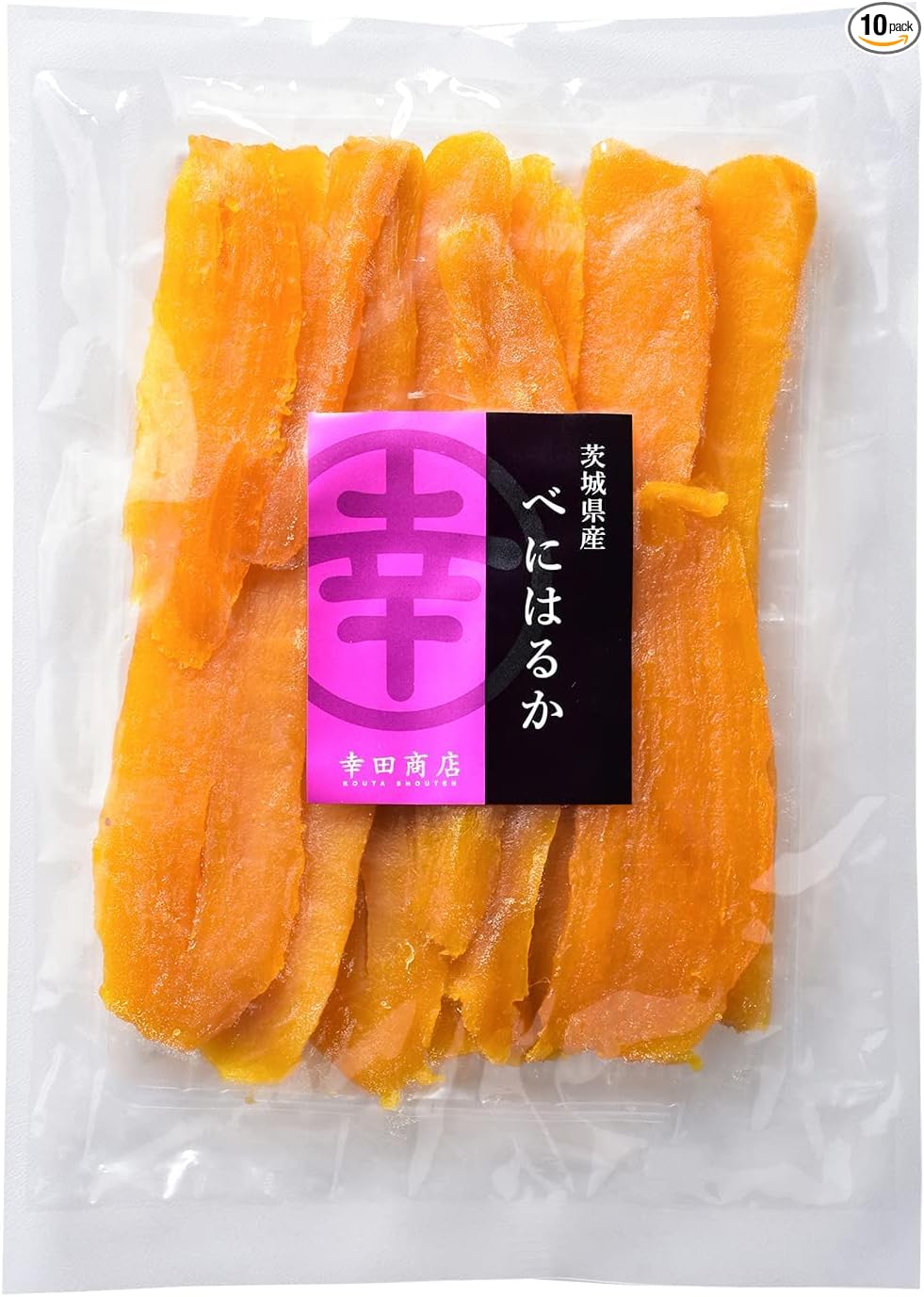 Kouta Shouten Benharuka Dried Sweet Potatoes 22.6 oz (640 g), Ibaraki Prefecture, Domestic, Introduced on TV Tokyo, Sticky, Soft, Elegant Sweetness
