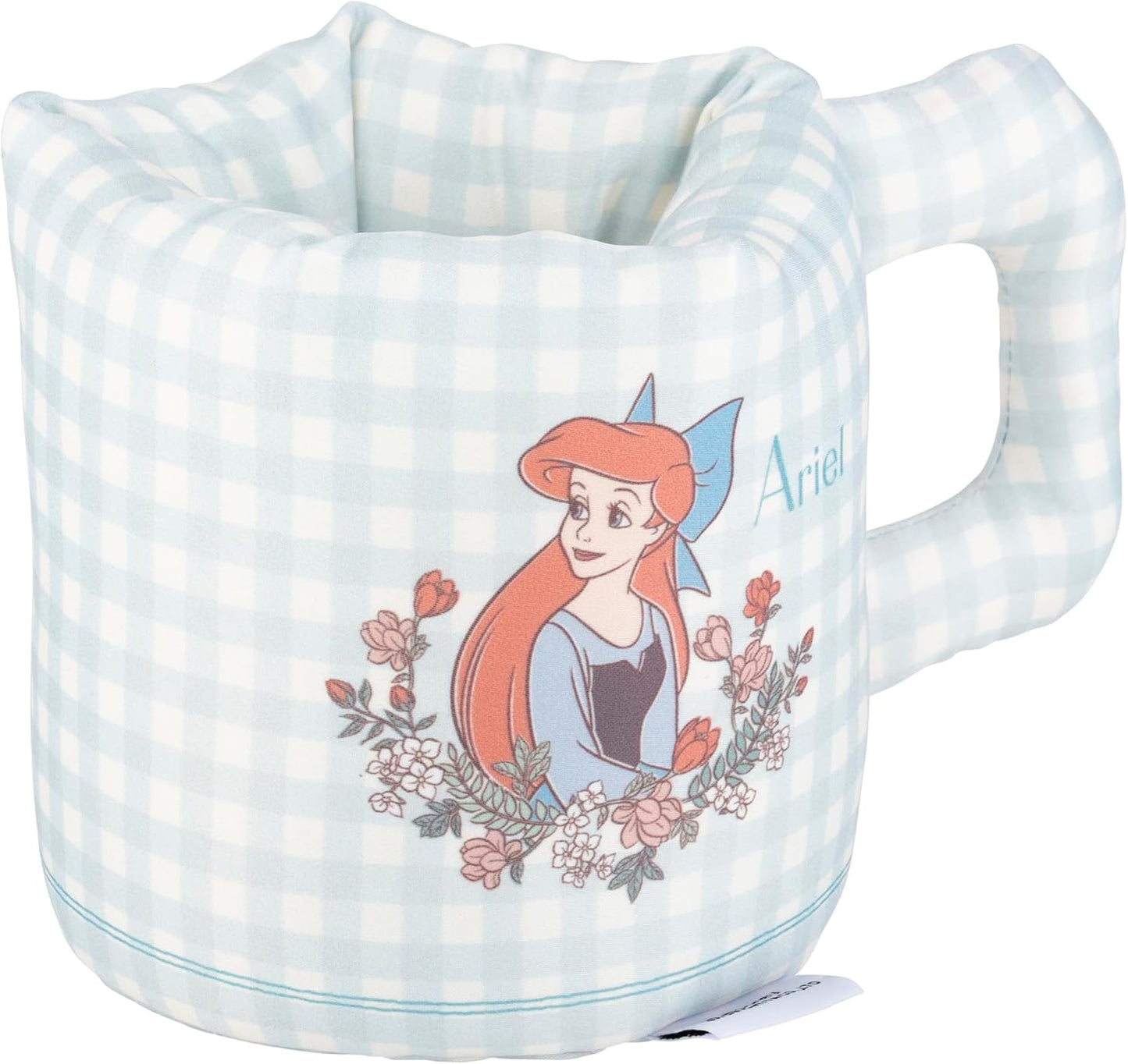 Moripilo 427411 Chrome Mug Style Trinket Case, Tabletop, Approx. 4.3 x 4.3 x 5.1 inches (11 x 11 x 13 cm), Blue, Gingham Plaid, Pen Holder, Cute, Goods, Present, Sanrio 427411
