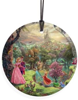 Disney - 101 Dálmatas – 3.5 pulgadas Starfire Prints colgante accesorio de impresión de vidrio – Ideal para regalar y coleccionar | Hanging glass print | Bedroom or office display | Disney fan gift