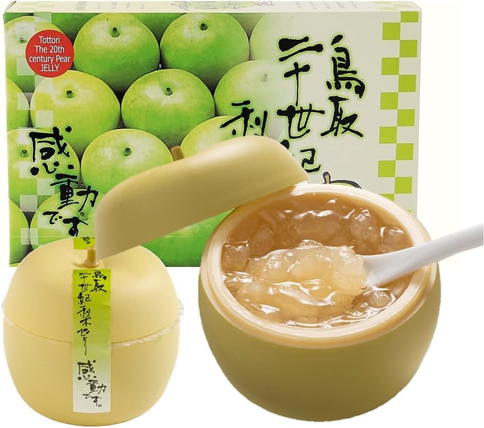 Kotobuki Seika Co., Ltd. Tottori Nijisseiki Pear Jelly is Impressive. (2 pieces) Gift Present