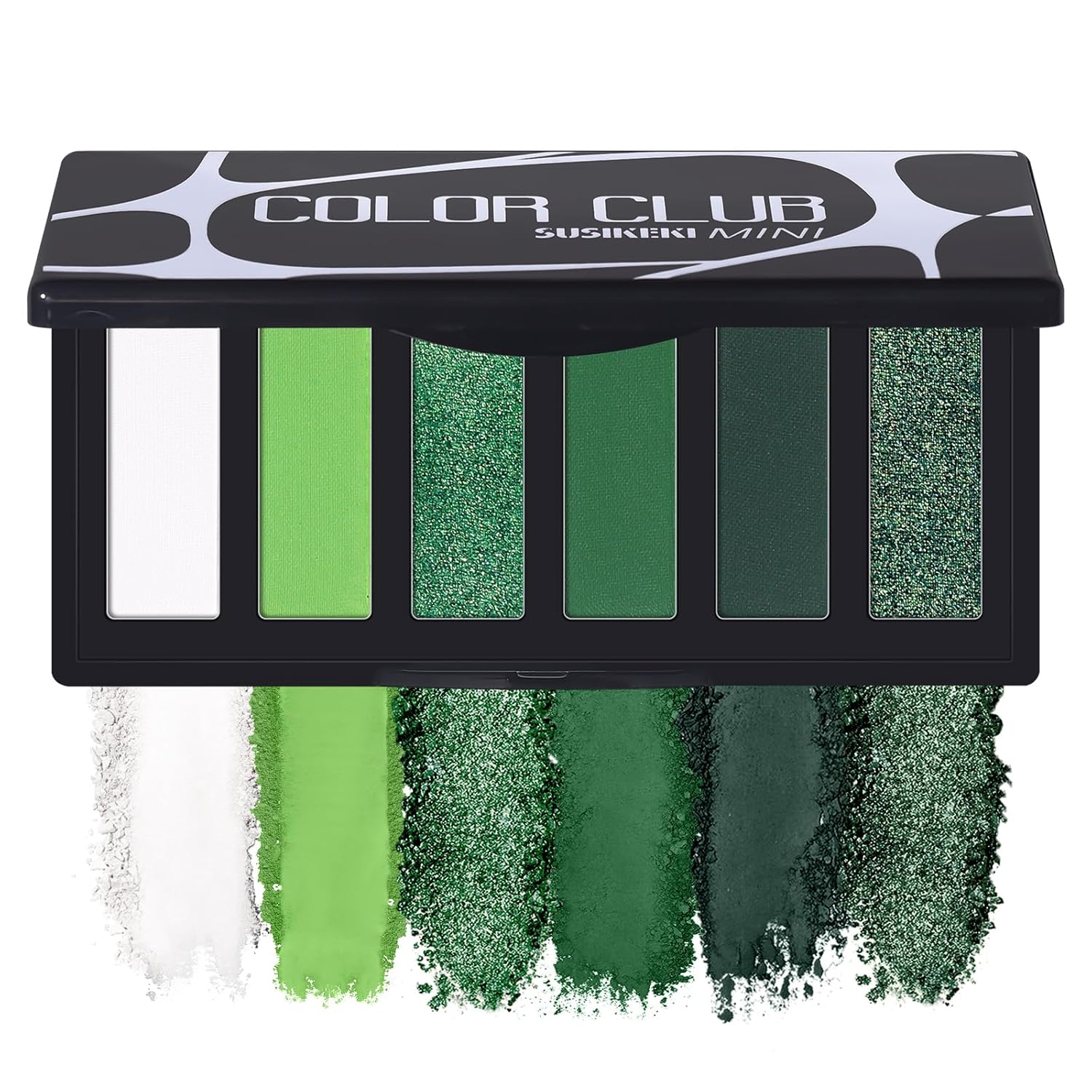 SUSIKEKI 6 Colores Mini Paleta de Sombras de Ojos Maquillaje Neutro Nude Ahumado Sombra de Ojos Taupe y Marrón Mate Paleta de Maquillaje con Espejo Altamente Pigmentado de Larga Duración Impermeable
