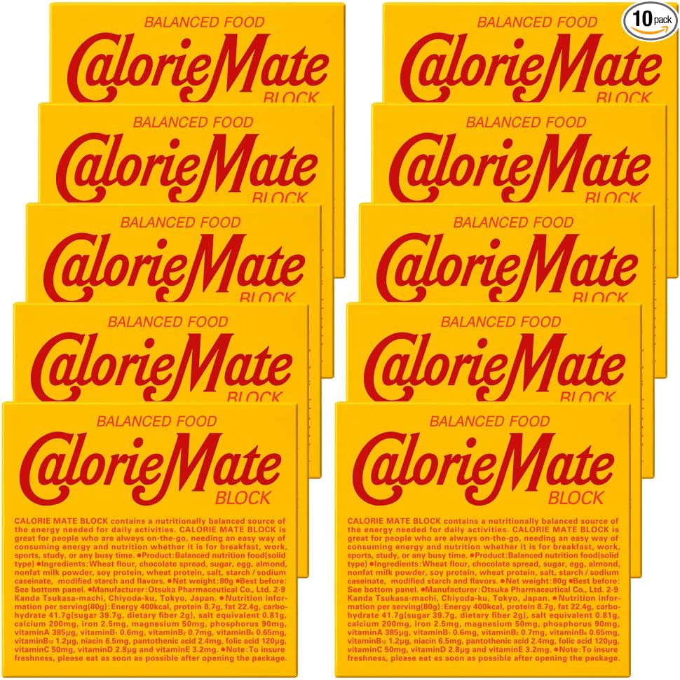 Calorie Mate Otsuka Pharmaceutical Calorie Mate Block Chocolate 4 Piece x 9 Packs