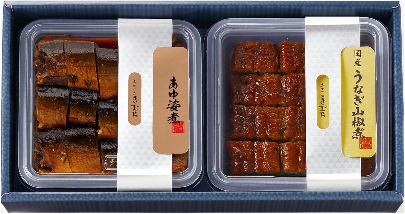Ayu no Shop Kimura Tsukudani Omi Beef Tsukudani Wakasagi Ayu Simmered Whole Fish Fillets 3-piece Assortment Gift Japanese Cuisine Side Dish Popular Set / 3TS