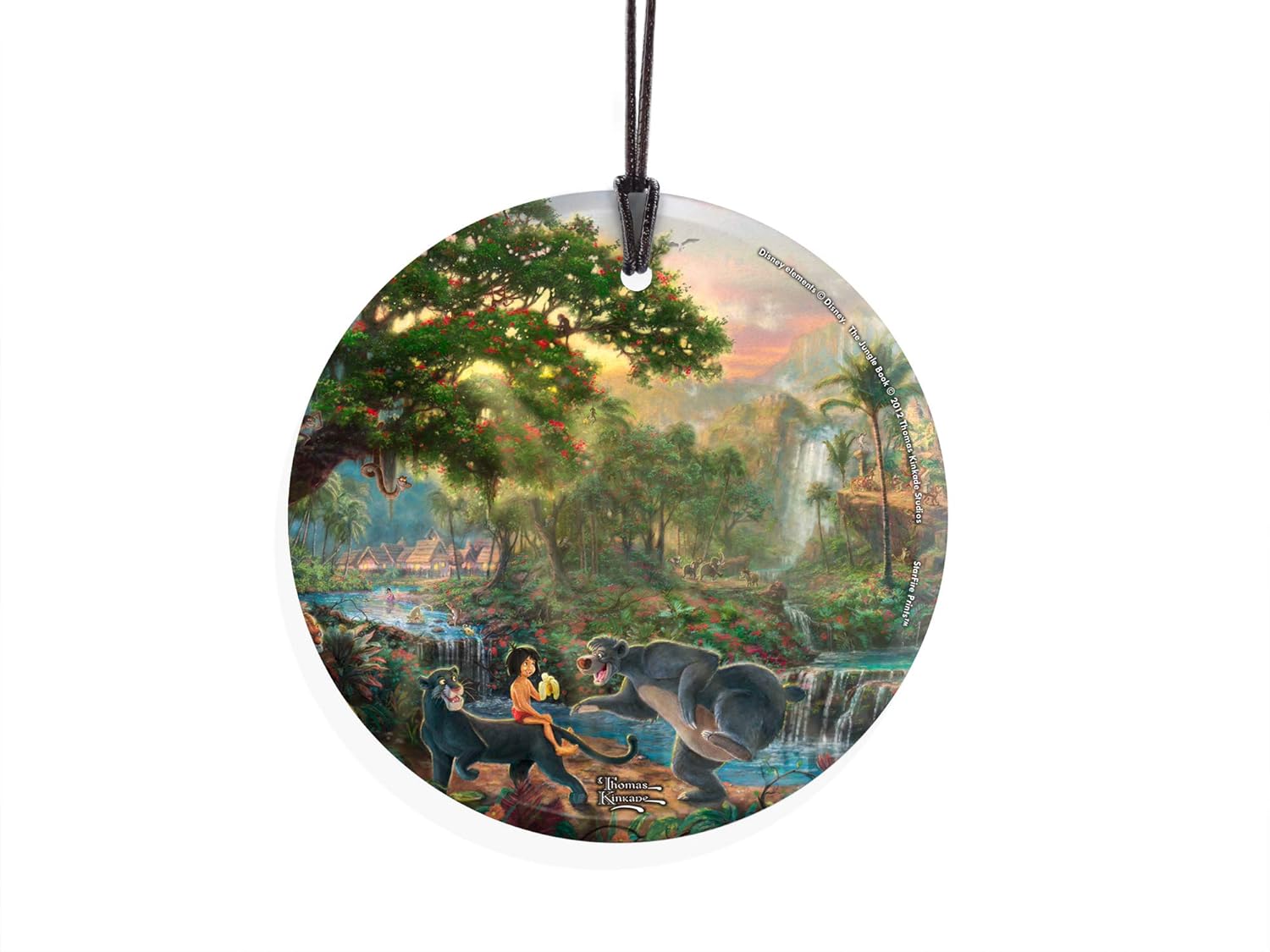 Disney - 101 Dálmatas – 3.5 pulgadas Starfire Prints colgante accesorio de impresión de vidrio – Ideal para regalar y coleccionar | Hanging glass print | Bedroom or office display | Disney fan gift