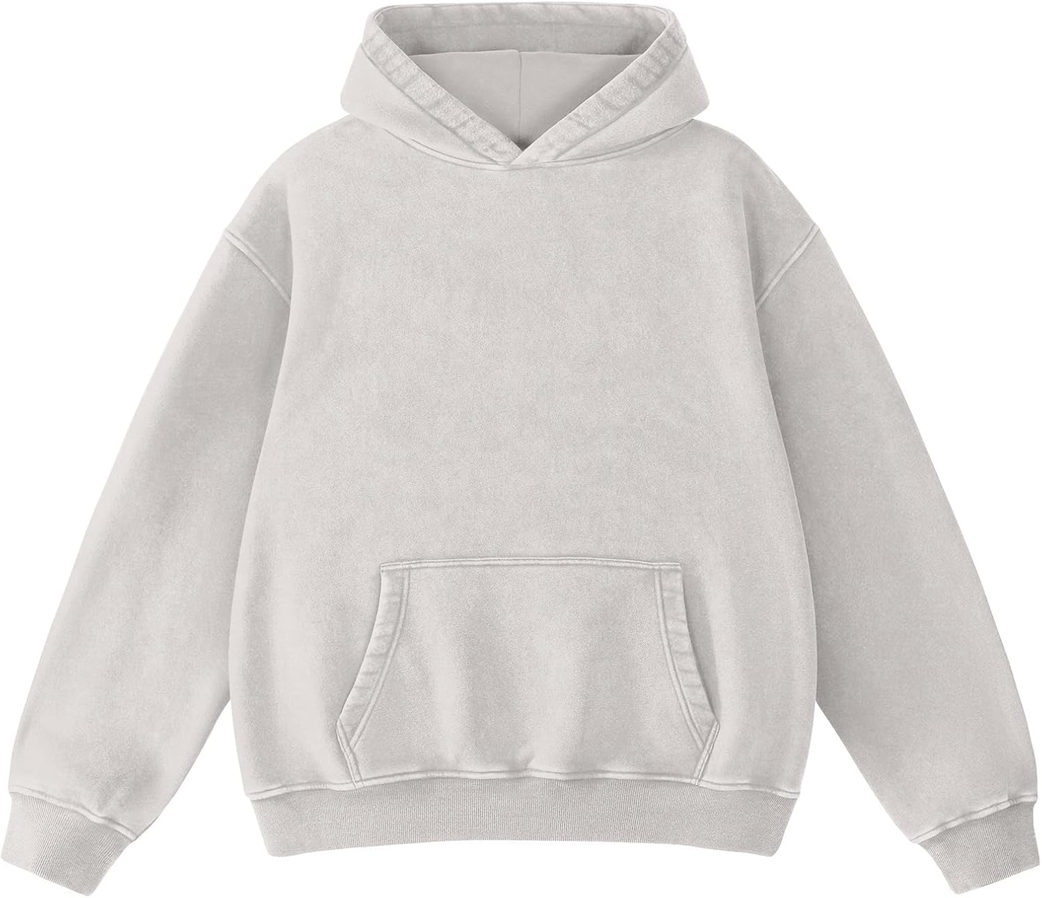 Hatant Sudaderas con capucha de gran tamaño para hombres y parejas, sudaderas con capucha pesadas vintage para hombre, suéteres de lavado ácido, ropa 2026